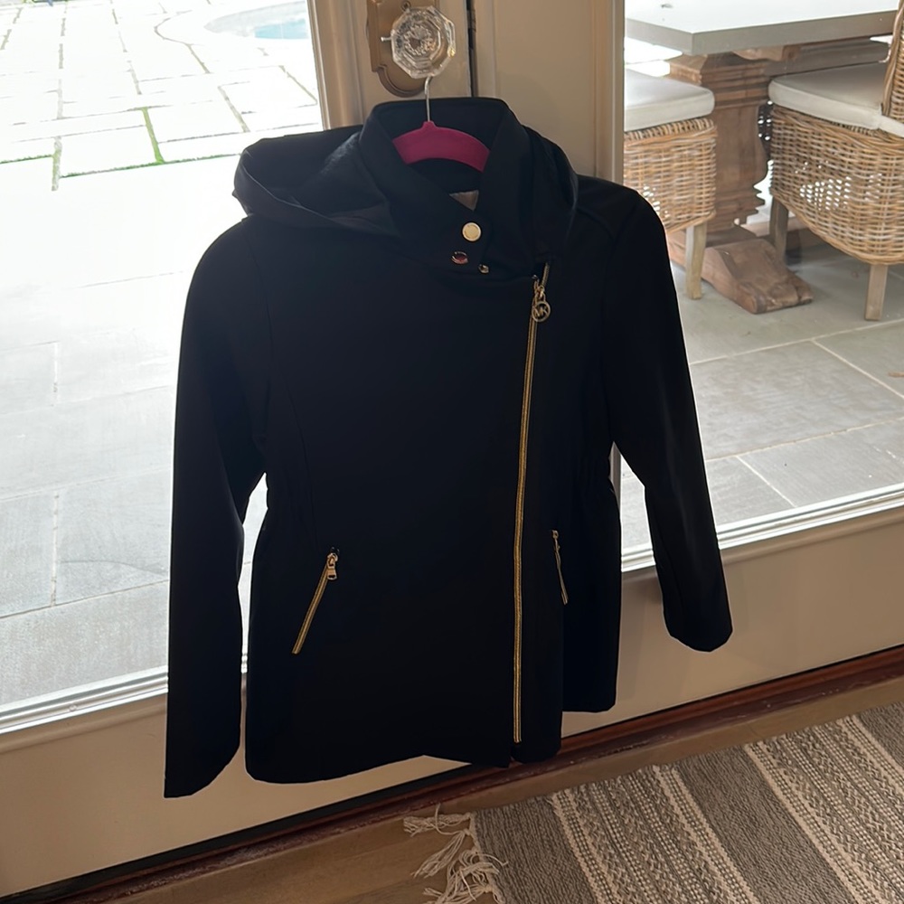 Girls size 14 Michael Kors all weather rain coat.